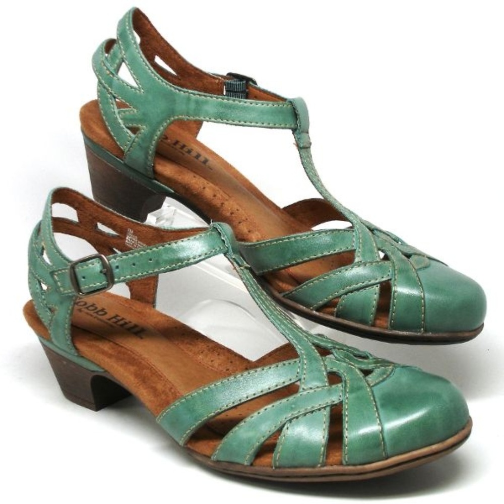 ISO Cobb Hill Aubrey  (teal, size 6.5)